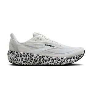 Brooks Revel 9 Womens Sz 11 Running Shoes White/Ultimate Gray/Black Leopard NEW